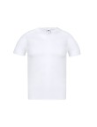 Adult White T-Shirt Iconic V-Neck