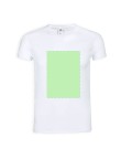 Adult White T-Shirt Iconic V-Neck