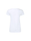 Women White T-Shirt Iconic V-Neck
