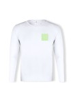 Adult White T-Shirt Iconic Long Sleeve T