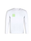 Adult White T-Shirt Iconic Long Sleeve T