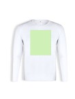 Adult White T-Shirt Iconic Long Sleeve T