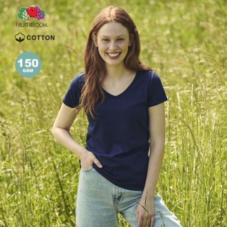 Women Colour T-Shirt Iconic V-Neck