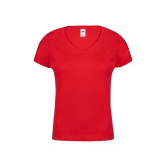 Women Colour T-Shirt Iconic V-Neck