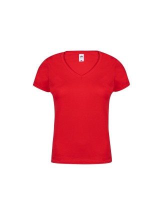 Women Colour T-Shirt Iconic V-Neck