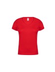 Women Colour T-Shirt Iconic V-Neck