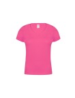 Women Colour T-Shirt Iconic V-Neck