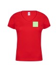 Women Colour T-Shirt Iconic V-Neck