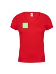 Women Colour T-Shirt Iconic V-Neck