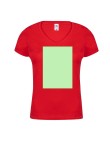Women Colour T-Shirt Iconic V-Neck
