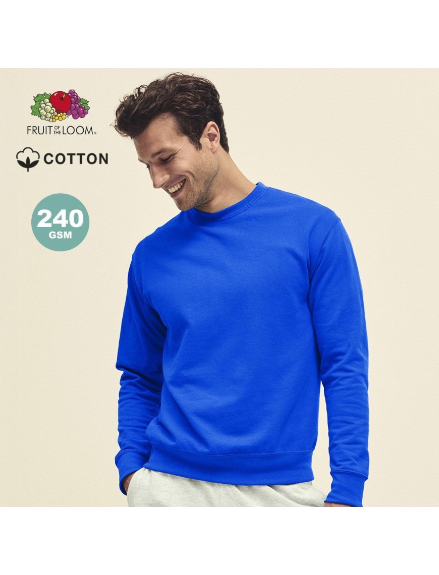 Adult Sweatshirt Lightweight Set-In S