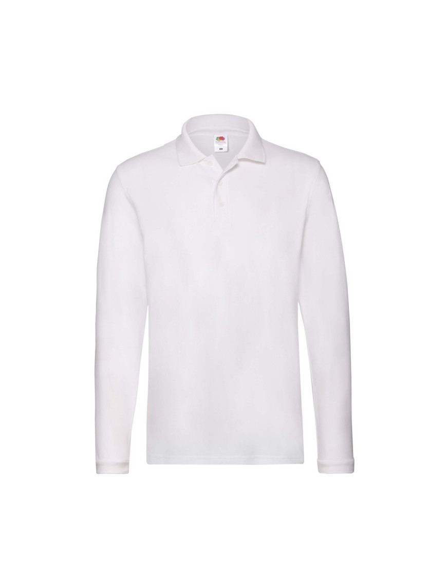 Adult Polo Shirt Premium Long Sleeve