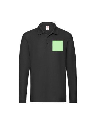 Adult Polo Shirt Premium Long Sleeve