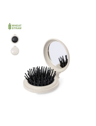 Hairbrush with Mirror Flege