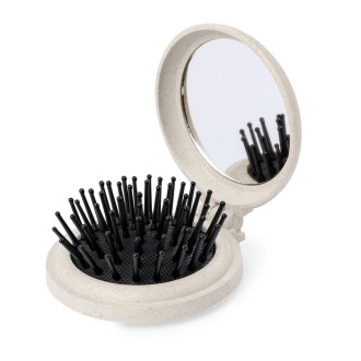 Hairbrush with Mirror Flege