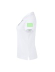 Women White Polo Shirt Koupan