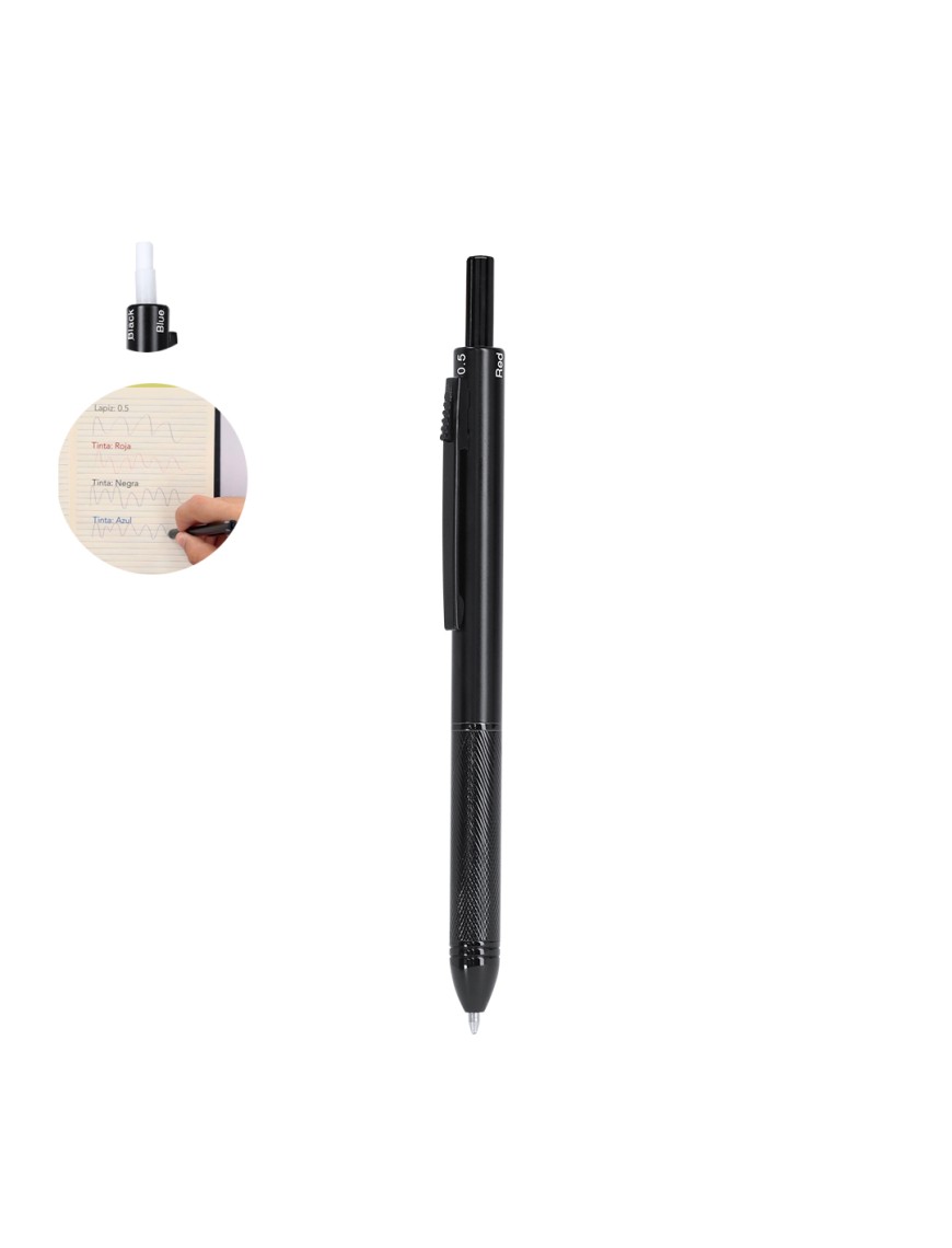 Multicolored Pen Mechanical Pencil Tidio