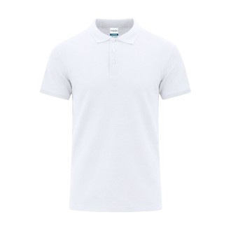 Adult White Polo Shirt Chaplin