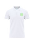 Adult White Polo Shirt Chaplin
