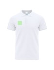 Adult White Polo Shirt Chaplin