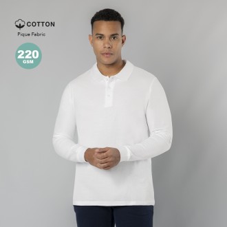 Adult White Polo Shirt Charlot