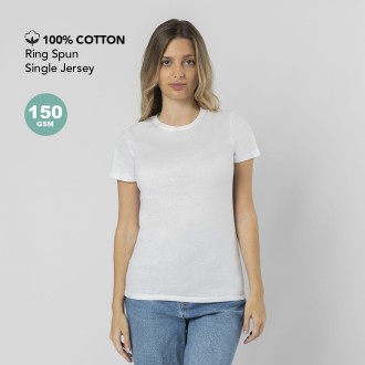 Women White T-Shirt Epika