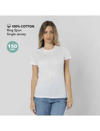Women White T-Shirt Epika