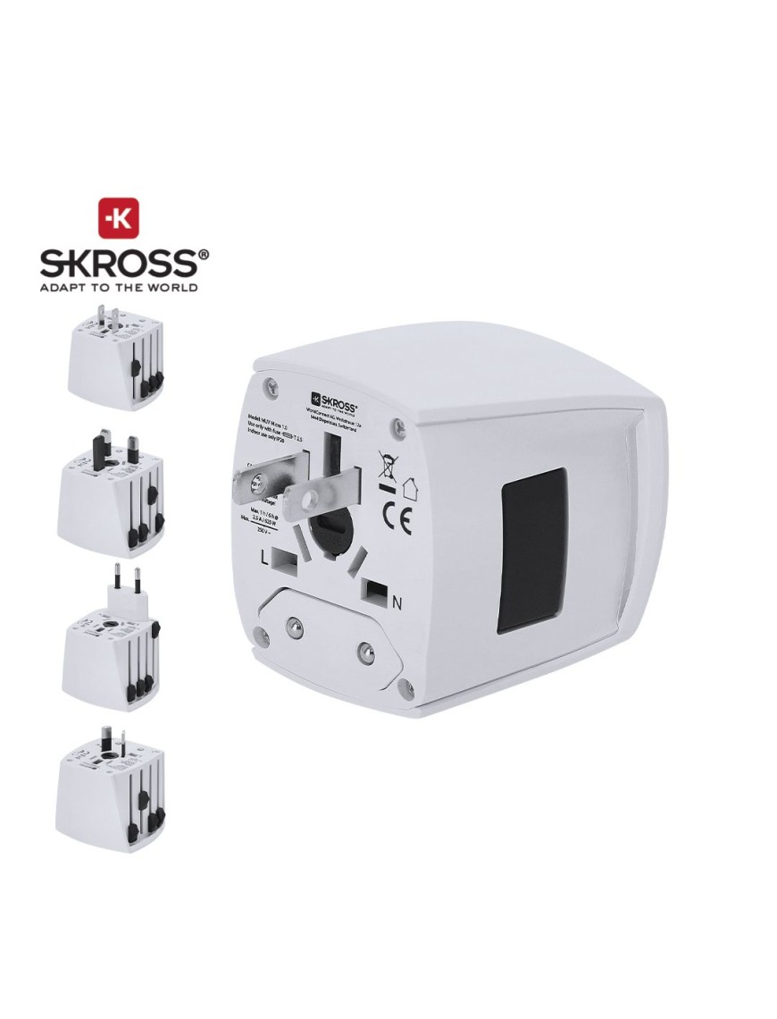 Universal Travel Adapter Skross MUV MICRO