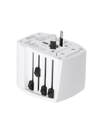 Universal Travel Adapter Skross MUV USB 30W PD