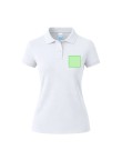 Women White Polo Shirt Charles
