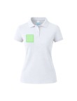 Women White Polo Shirt Charles
