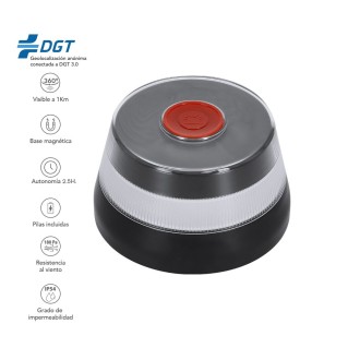 Geolocated Emergency Light V16 Pylon