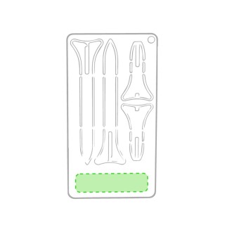 Golf Tee Card Tunker