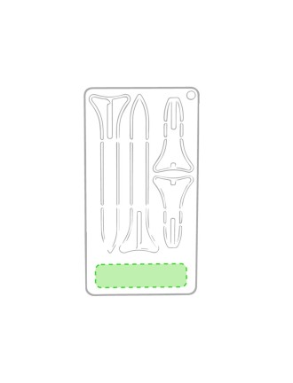 Golf Tee Card Tunker