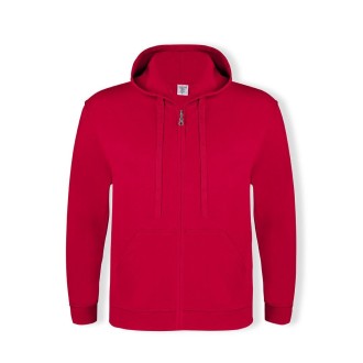 Adult Hooded + Zipper Sweatshirt 