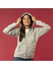 Adult Hooded + Zipper Sweatshirt 