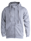 Adult Hooded + Zipper Sweatshirt 