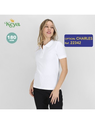 Women White Polo Shirt 