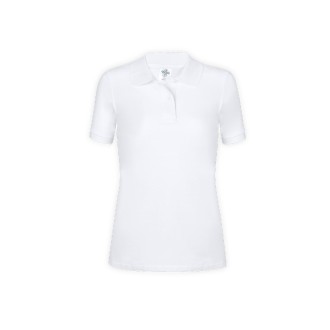Women White Polo Shirt 